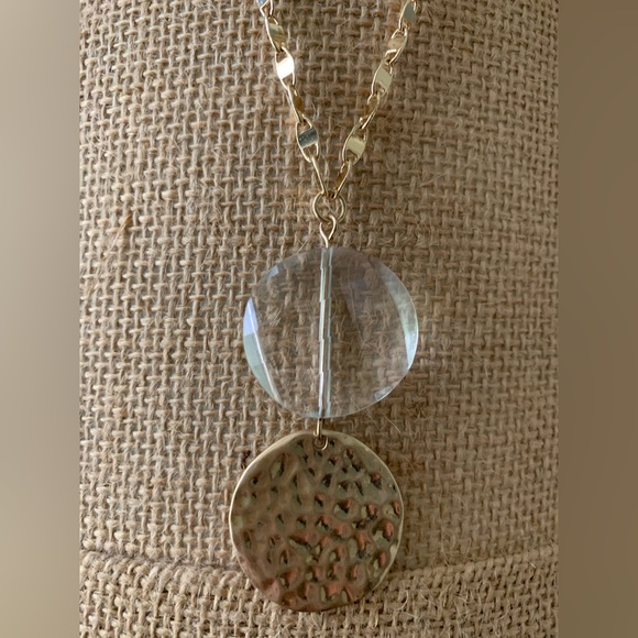 New Premier Designs Gold Fiona Necklace - Picture 1 of 4